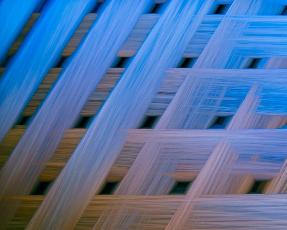 abstract white lines