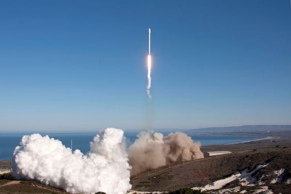 rocket in flight